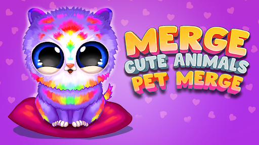 画像 3Merge Cute Animal 2 Pet Merge 記号アイコン。