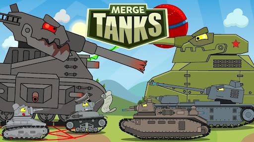 Image 0Merge Tanks Idle Tank Merger Icône de signe.