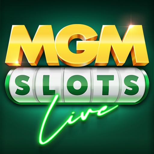 商标 Mgm Slots Live Vegas Casino 签名图标。