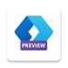 Logotipo Microsoft Launcher Preview Icono de signo