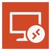 ロゴ Microsoft Remote Desktop 記号アイコン。
