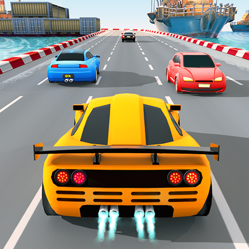 ロゴ Mini Car Racing Game Offline 記号アイコン。
