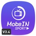 商标 Mobein Tv 签名图标。