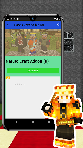 immagine 4Mod Naruto Jedy For Mcpe Icona del segno.