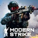 Le logo Modern Strike Online Icône de signe.