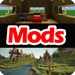 Le logo Mods Minecraft PE PRO Icône de signe.