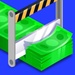 Le logo Money Maker 3d Icône de signe.