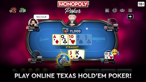 Image 7Monopoly Poker Texas Holdem Icône de signe.