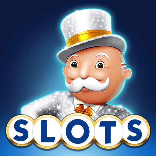 Logotipo Monopoly Slots Casino Games Icono de signo