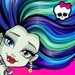 presto Monster High Beauty Shop Icona del segno.