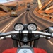 商标 Moto Rider Go Highway Traffic 签名图标。