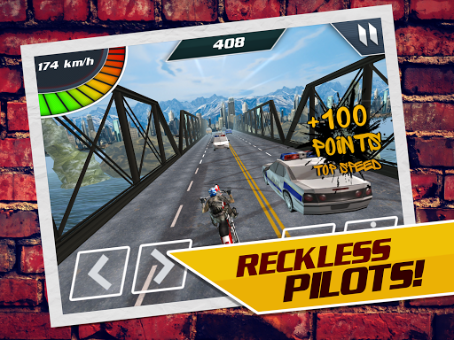 画像 6Moto Road Rider Bike Racing 記号アイコン。