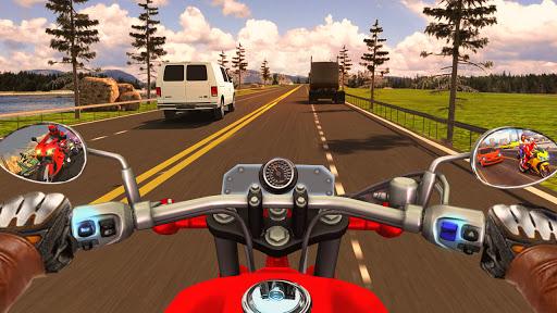 immagine 0Moto Trafik Cykel Race Spil 3d Icona del segno.