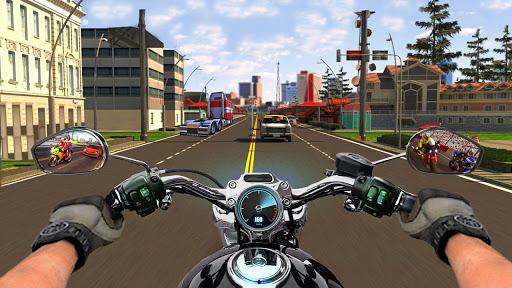 Image 3Moto Trafik Cykel Race Spil 3d Icône de signe.