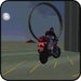 presto Motorcycle Simulator 3d Icona del segno.