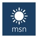 Le logo Msn Weather Forecast And Maps Icône de signe.