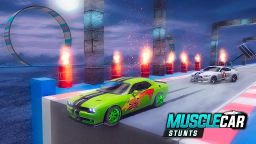 छवि 4Muscle Car Stunt Games चिह्न पर हस्ताक्षर करें।
