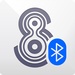 Le logo Music Flow Bluetooth Icône de signe.