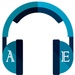 Le logo Music Player Ae Icône de signe.