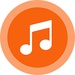 商标 Music Player Smart Apps 签名图标。