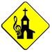 商标 Musica Catolica Gratis 签名图标。
