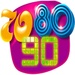 Logotipo Musica De Los 70 80 90 Icono de signo