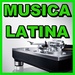 商标 Musica Latina Reggaeton Gratis 签名图标。