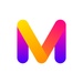 ロゴ Mv Master Video Maker 記号アイコン。