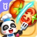Le logo My Baby Chef Panda S Kitchen Icône de signe.