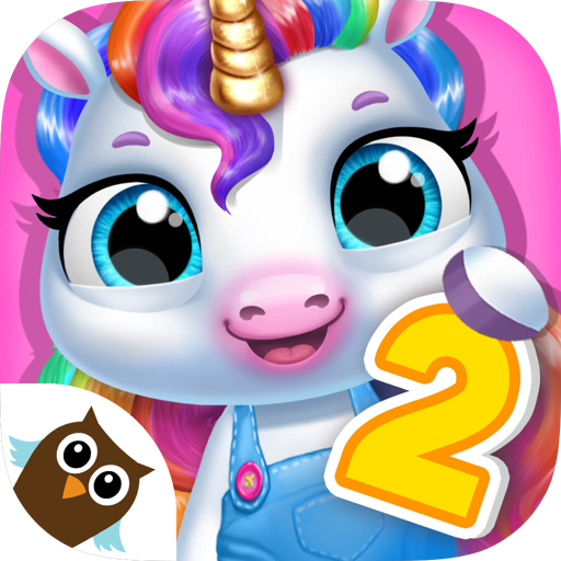Le logo My Baby Unicorn 2 Icône de signe.