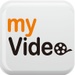 商标 Myvideo 签名图标。