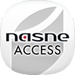 Le logo Nasne Access Icône de signe.