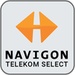 Le logo Navigon Select Icône de signe.