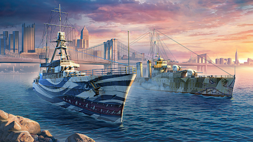 画像 4Navy War Battleship Games 記号アイコン。