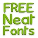 Logo Neat Fonts Icon