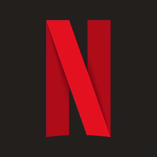 ロゴ Netflix 記号アイコン。
