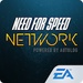 商标 Nfs Network 签名图标。