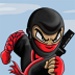 Logotipo Ninja Dash Free Icono de signo