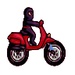 Le logo Ninja Moto Icône de signe.