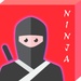 ロゴ Ninja Samurai Killer 記号アイコン。