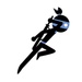 Le logo Ninja Icône de signe.