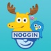 ロゴ Noggin 記号アイコン。