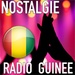 商标 Nostalgie Radio Guinee 签名图标。