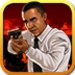 ロゴ Obama Shooting Zombies 記号アイコン。