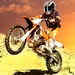 Logo Offroad Trial Bike Racing 3d Icon