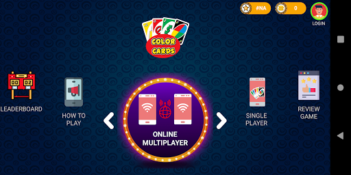 Image 3Ohno Color Cards Online Multiplayer Game Icône de signe.