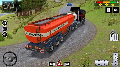 Image 0Oil Tanker Truck Driving Games Icône de signe.