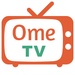 商标 Omegle Tv 签名图标。