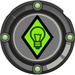Le logo Omnitrix Torch Led Ben Ultimate Flashlight Alien Icône de signe.
