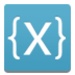 Le logo On X Icône de signe.